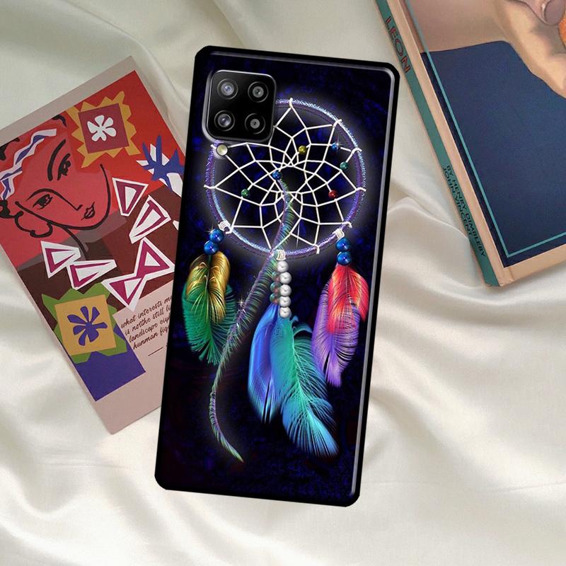 Retro Feather Dreamcatcher Case For Samsung Galaxy A56 A36 A06 A13 A53 A32 A12 A22 A52 A35 A26 A16 A55 A15 A54 A34 A14