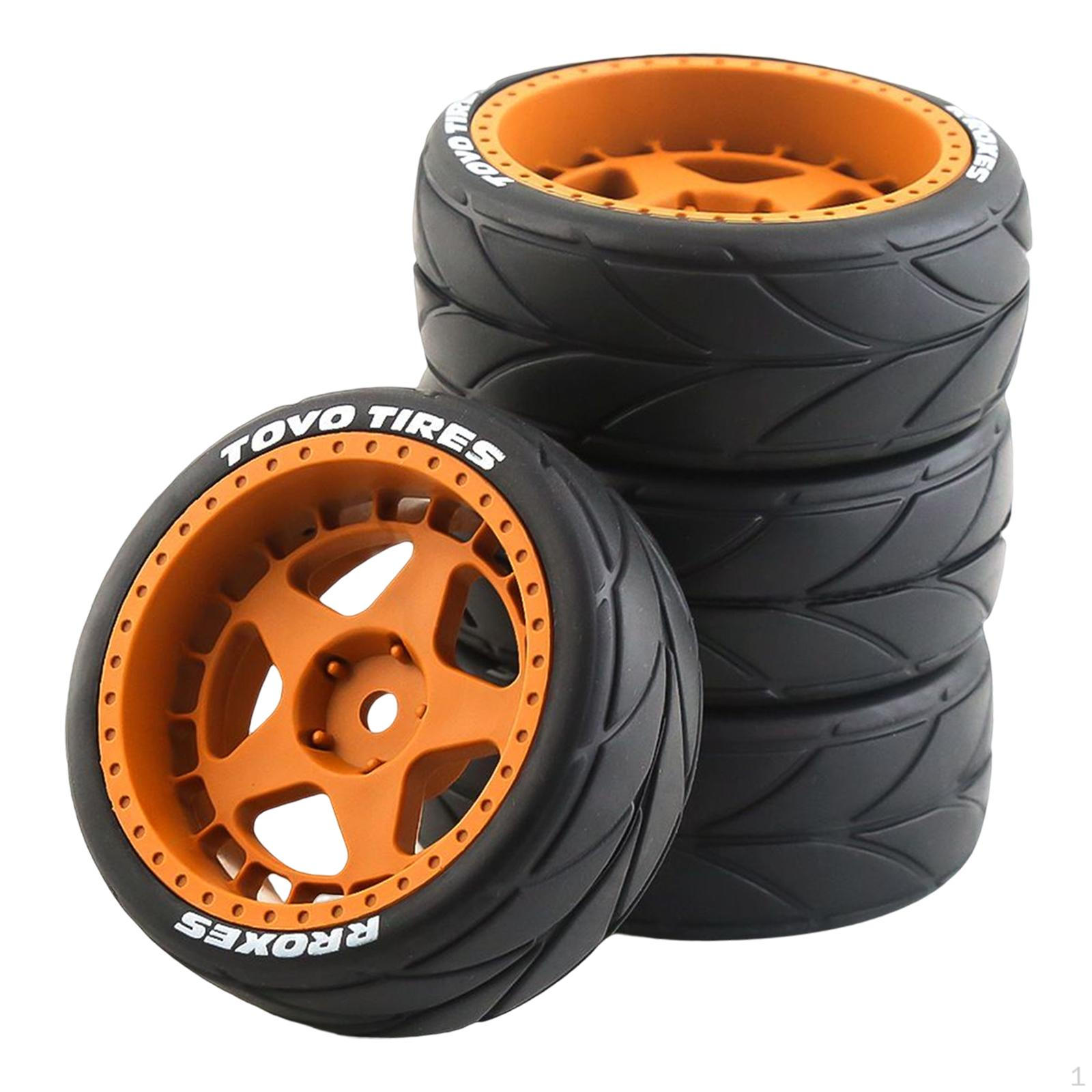 

1/10 1/14 1/16 1/18 RC шини для деталей 144001 124018 Orange