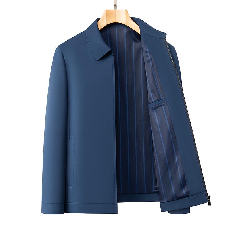 Мужской пиджак в стиле business casual с лацканами 4XL