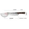 8 inch Forging Boning Knife Chinese Full Tang Handle Knife Handmade Steel Kitchen Chef Slaughter Knives Slicing Utility Nakiri Cleaver