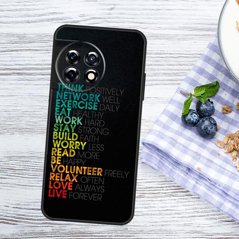 Gym Fitness Bodybuilding Case For OnePlus Nord CE 5 2 3 4 Lite N20 N30 OnePlus 10T 13T 13R 12R 15R 10 11 12 13 15 Cover