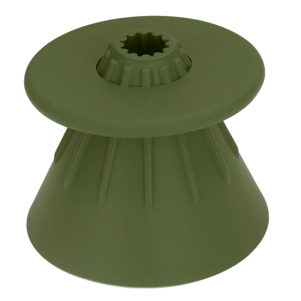 Silicone Coffee Dripper Reusable Cone Coffee Filter Holder for Travel Hiking Camping Home OfficeGreen