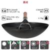 YOSUKATA Carbon Steel Wok - 14-inch Stir-Fry Pan - Round Bottom - Traditional Chinese Japanese Wok - Black Steel