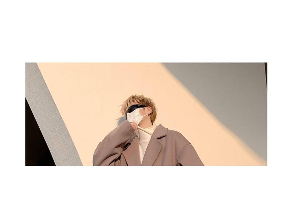 Trendy Britse Stijl Heren Middellange Wolle Trenchcoat – High-End Gevoel, Winter Dikte, Over de Knie Ontwerp