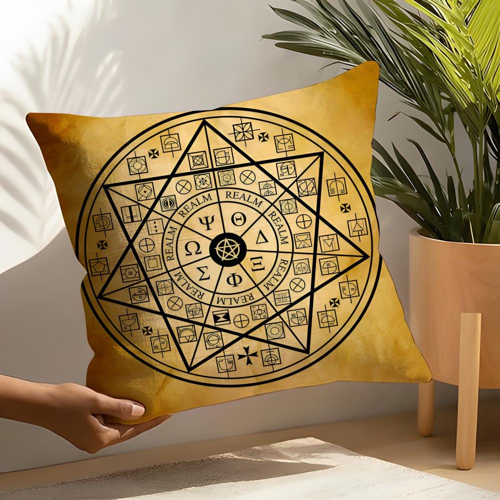 Mogen David Pillow Case Linen Cushion Covers For Decorative Sofa Home Pillows Case Car Chair Pillows Cases