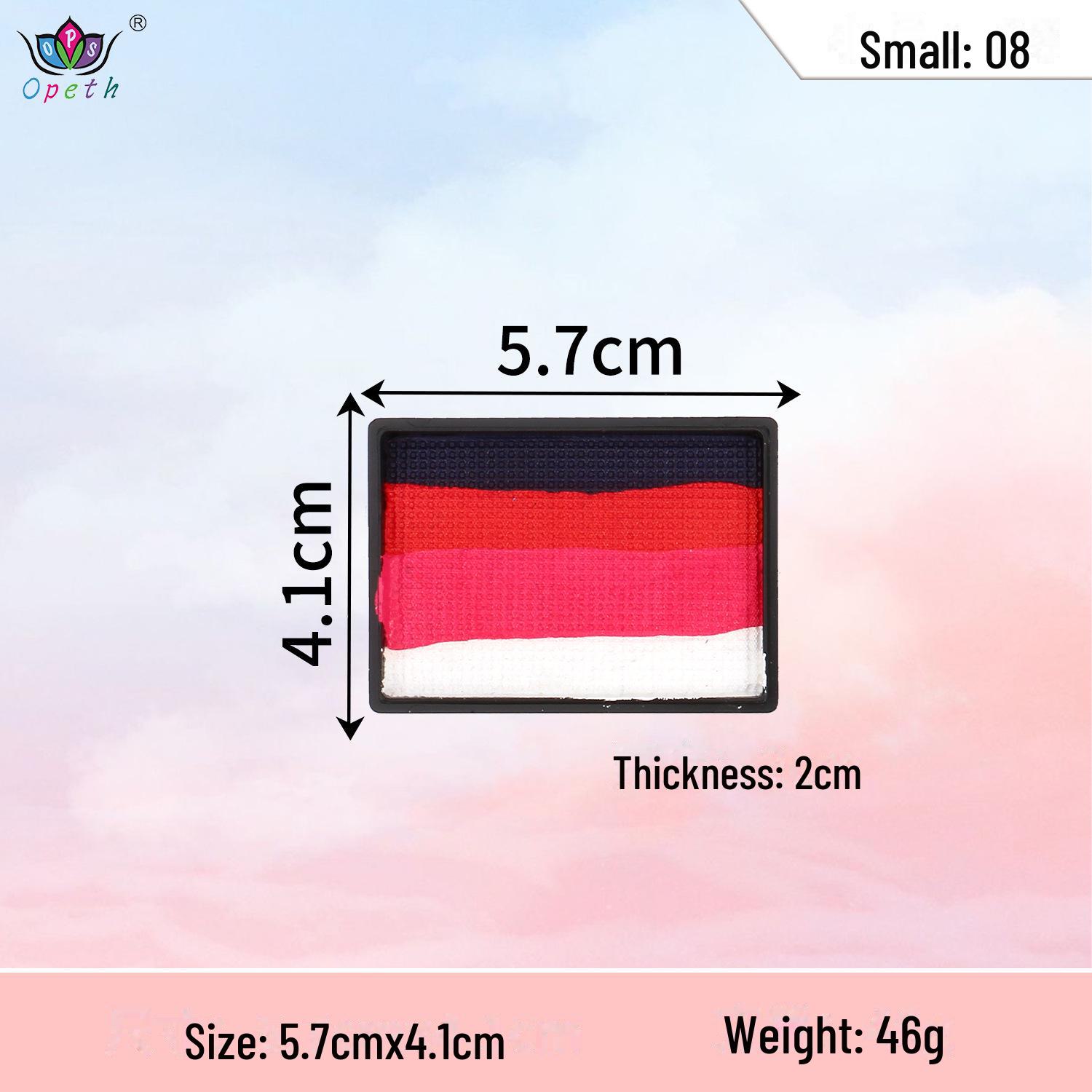 

Водорастворимая радужная краска для лица для детей Water-soluble face paint