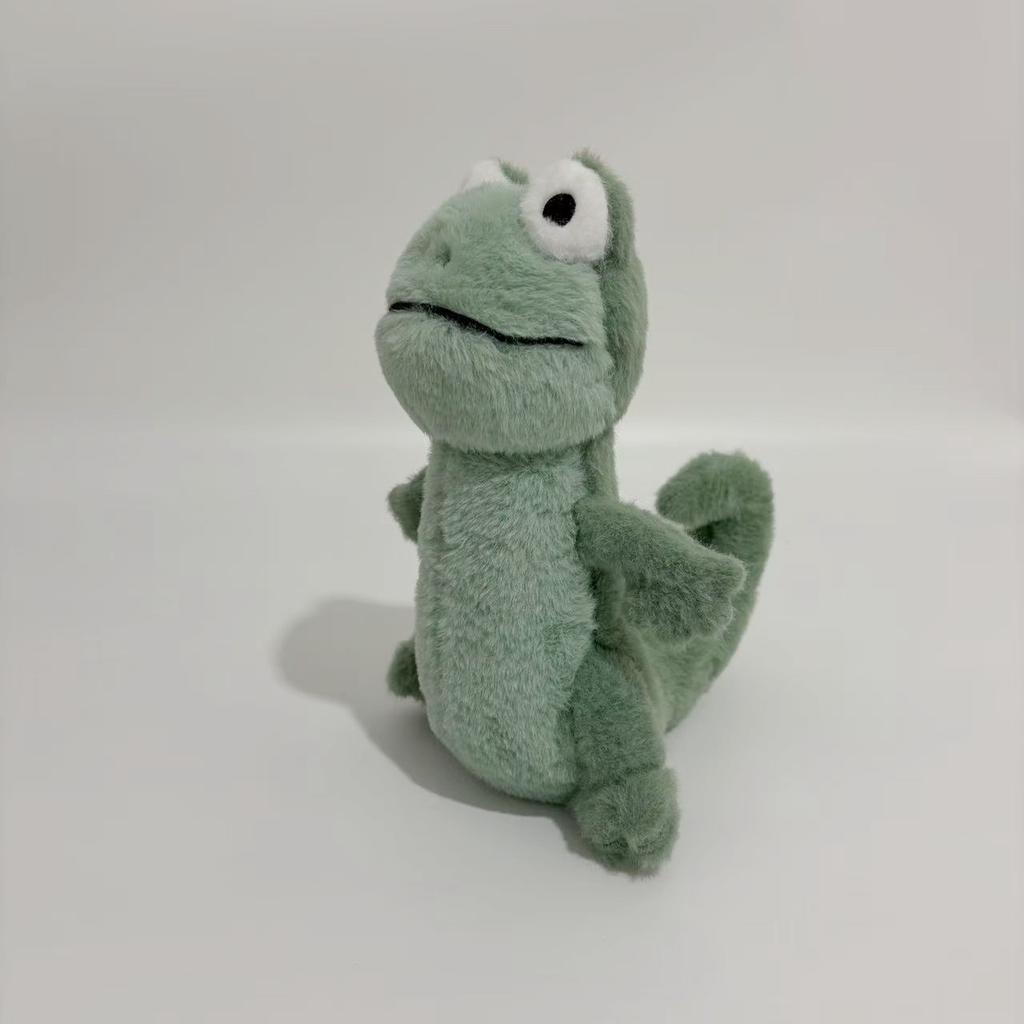 Hoppers King George Plush Soft Green Lizard Stuffed Toy Cartoon Figure For Doll Birthday Gift