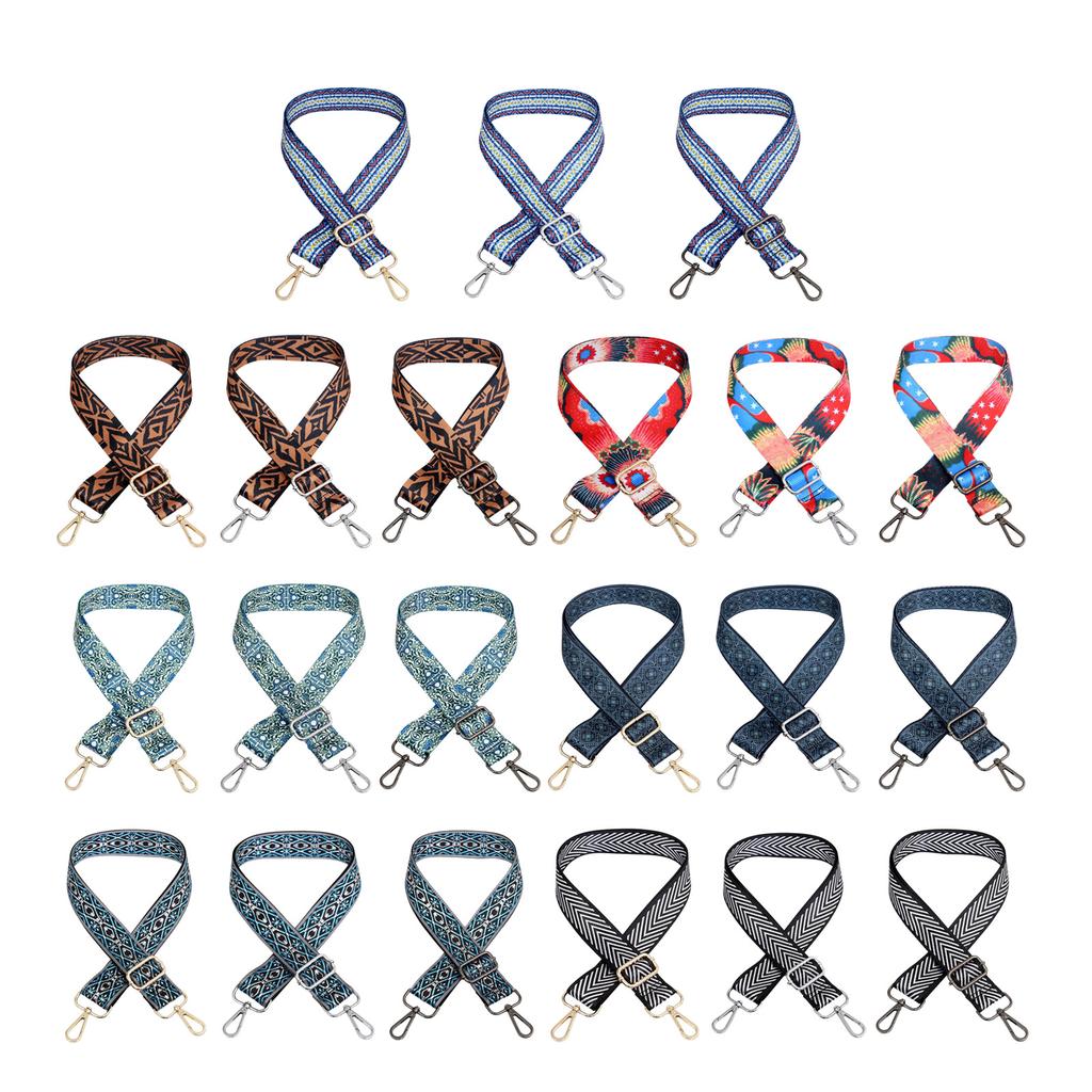 55in Handbag Shoulder Strap Replacement Polyester Strap for DIY Lady Purse Crossbody Bag Adjsutable Strap with Buckle