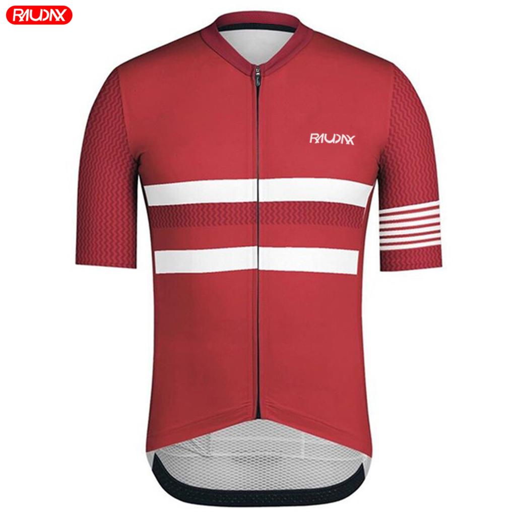 2026 Raudax High Quality Ciclismo Men Summer Short Sleeve Cycling Jersey Breathable Maillot Ciclismo Hombre Cycling Clothing Set