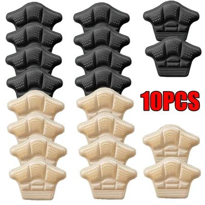 New 10Pcs Silicon Heel Protectors Stickers Feet Pads for Sneakers Comfort Non Slip Shoe Pads Foot Pain Relievers Shoes Inserts