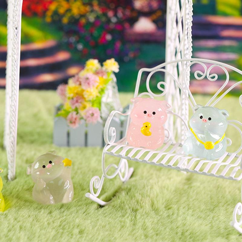 1 шт. светящаяся мультяшная модель свиньи — фото 12