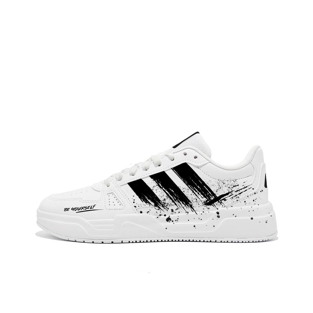 Adidas LITE BALLER Racing Life R Synthetic Leather, Leather Cushioning Abrasion Resistant Slip Resistant Low top JS4358(Team1879--BOX)