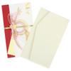 Yoneshichi Fukusa Gift Envelope Set (Fukusa, Money Envelope, and Gift Wrap) for Weddings and Celebrations, Made In Japan, Magnetic Closure, Cream and