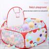 Faltbares Babyzelt & Bällebad mit Basketballkorb für das Spielen im Innenbereich