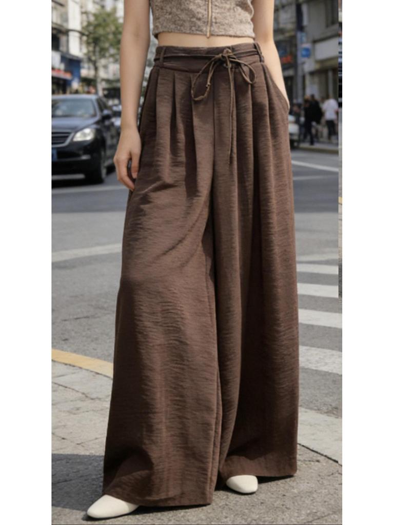 Women's High-Waisted Loose Wide-Leg Sweatpants - Spring/Summer 2026 Style