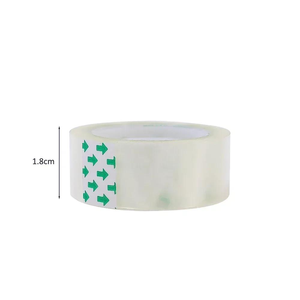 

1-10Rolls Transparent Adhesive Tapes for Gift Wrapping Packing Home Office Use School Stationary Clear Refill Tape 8mm/12mm/18mm