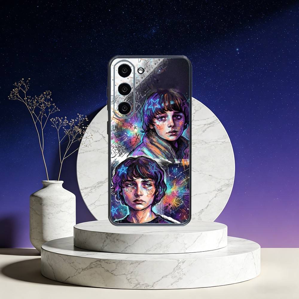 B-Byler Fanar-T Phone Case For Samsung Galaxy A73,A72,A71,A70,A53,A52,A51,Others Soft Black Cover
