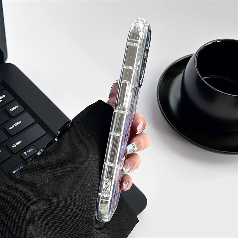 Smudged Feather Polka Dot Cat Suitable for Iphone16pro Apple 15 Mobile Phone Case 11 Cute 12pro Niche 13