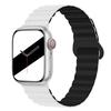NEW Original Liquid Silicone Magnetic bands for Apple Watch Strap Ultra 2 Series 9 8 SE iwatch 42 44mm 45 49mm 38 40mm 41 Correa