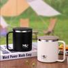 Anti Scalding Handle Insulated Drinking Cup Reusable Thermal Mug Milk Tea Cup  Office Drinkware