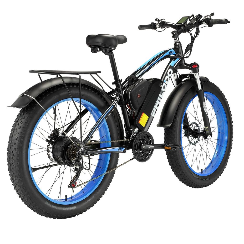 PHILODO H7 PRO 1000W Motor Bicicletă Electrică E-Mountain Bike 26 *4 Inch Roată Lată Baterie 48V17.5Ah Motor Electric 1000W Bicicletă Electrică Sarcină 150 KG Bicicletă Electrică All-Terrain