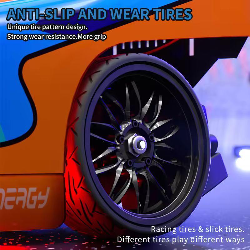 Pro High Speed Drift Racing With Led Light Rc Car Brushless Motor Off Road For Children Gifts 16307 1 16 60km/H 4wd Kid Friendly Entertaining Fun Play