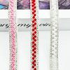 3 Yards Colorful Self Adhesive Crystal Strip Shiny Flexible Rhinestone Strip 3mm/6mm DIY Decoration Glass Rhinestone Trim