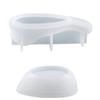 Handmade Non-stick Bird Storage Box Mold Soft DIY Crafts Storage Jar Mold with Lid Epoxy Resin Casting Mold Candle Making