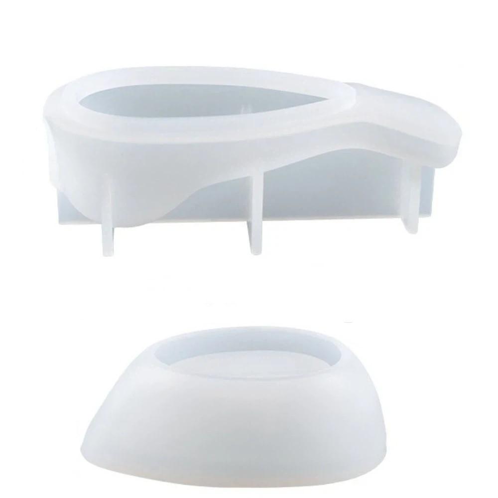 

with Lid Bird Storage Box Mold Soft Storage Jar Mold Handmade Jewelry Box Mold Home Decor белый
