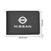 Car Ultra-thin Driver License Holder Documents Folder Unisex For Nissan murano Navara Qashqai x-trail Patrol NV200 note Frontier jbzm1