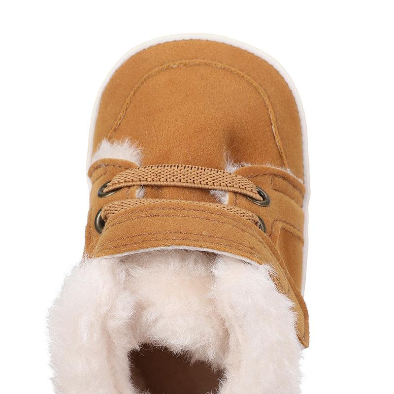 Winter-Wanderschuhe für Jungen, Baby-Pre-Step-Schuhe, Babyschuhe für Neugeborene