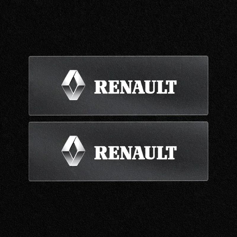 Car Stickers emblem Auto Decor Decals Window Wiper Stickers For Renault QM6 Kadjar Clio Koleos Megane Espace Captur Scenic ZOE 4 RR1