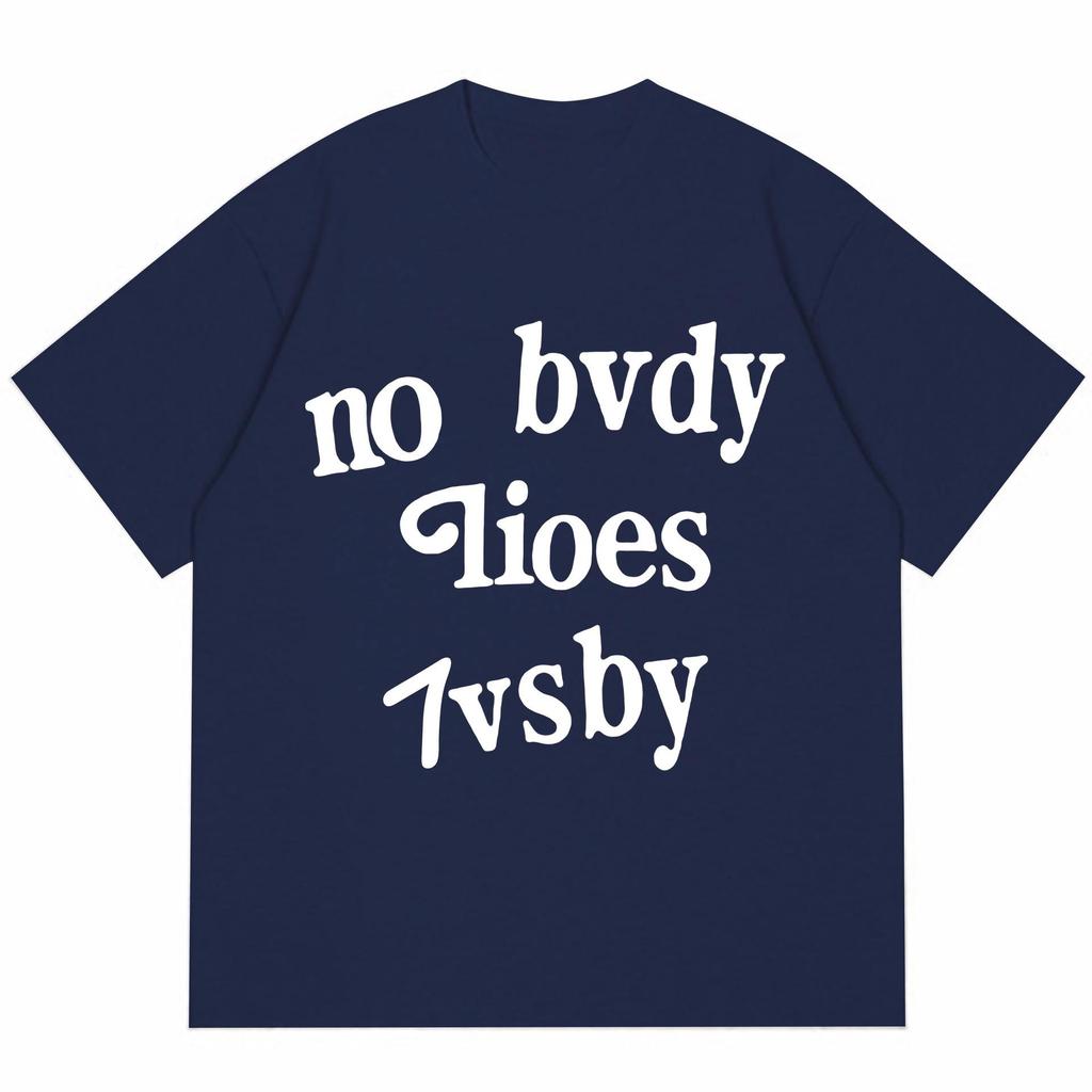 Women's Plus Size Retro High Street Cotton Oversized Half-Sleeve T-Shirt