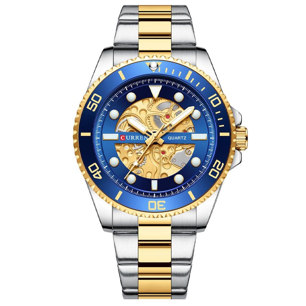 Men's Waterproof Luminous Running Alarm Clock Watch