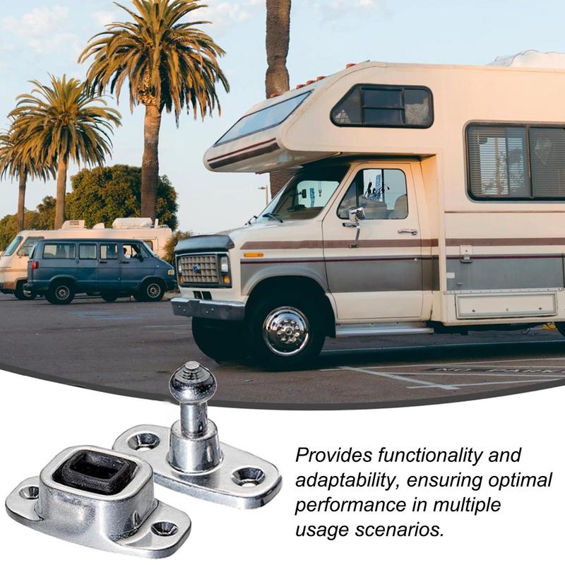 1 Set Caravan Door Plug Bracket Luggage Door Fixing Clip Caravan Interior Accessories for RV Baggage Door Trailer Door