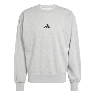 Essentials Feelcozy Fashion Simple Pullover Long Sleeve Sweatshirt Men Sweatshirt Gray JE3828