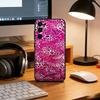 Cool pink leopard print for girls Phone Case For Samsung S25,S24,S21,S22,S23,S30,Ultra,S20,Plus,Fe,Lite,Note,10,Black Cover