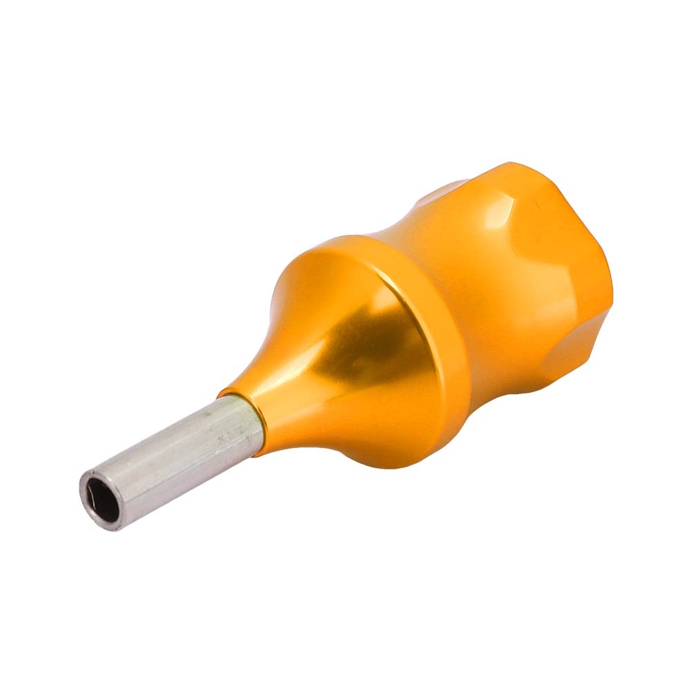 Professioneller 30mm Patronennadel Tattoo Griff Legierung Rutschfest Tattoo Maschine Griff(blau )