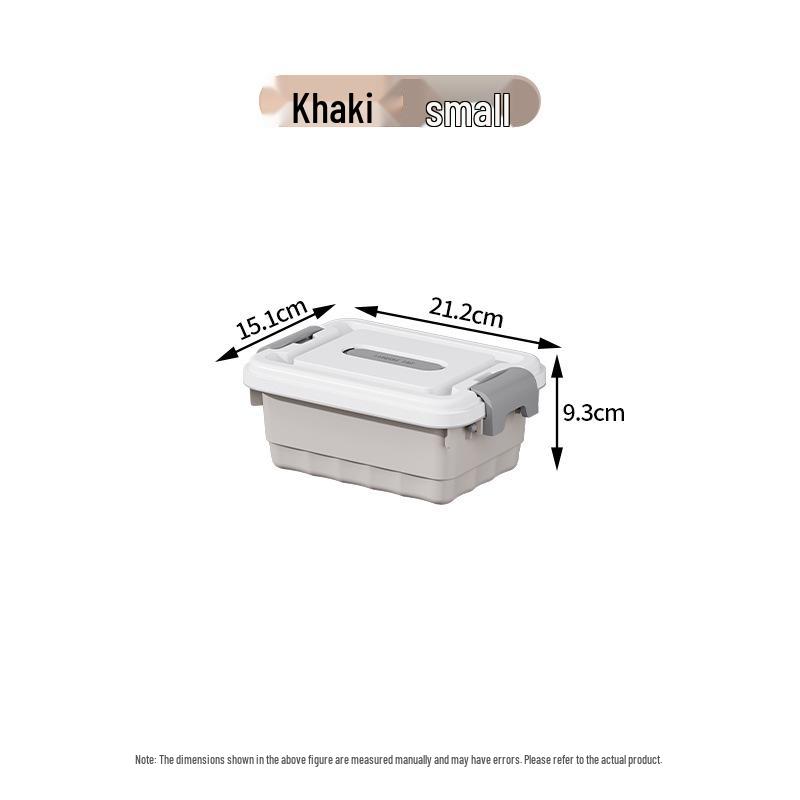 Extra Large Plastic Storage Box with Lid for Clothes, Toys, and Snacks