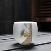 Ceramic Single Cup Coffeeware Teaware Kung Fu Tea Accessories Cups Kitchen Dining Bar Home Garden