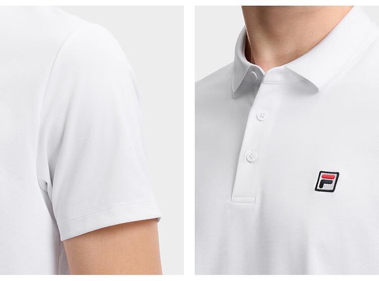 FILA Men's Performance Short Sleeve Polo Shirt