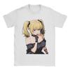 Men T Shirt Grok Ani Sticker Waifu Anime  T-Shirts Hipster Summer Tee Shirt Aesthetic Casual Cotton Clothes Birthday Gift