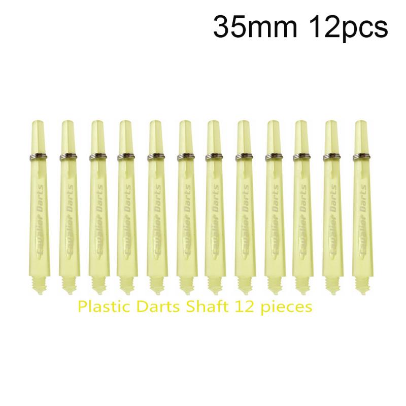 High Precision 4.5mm Thread Dart Shafts 12Pcs Plastic 45mm 35mm with O Ring for Accurate Targeting 35mm