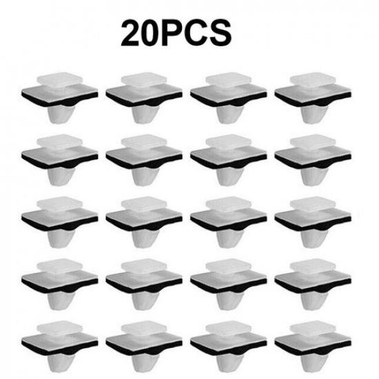 Easy tallation 20Pcs Nylon Body Moulding Clip Retainers for Hyundai For Kia