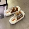 New Fashion Women's Cotton Slippers Winter Women's Shoes Plush Warm Slippers Ladies Thermal Shoes Warm Cotton Shoes for Women