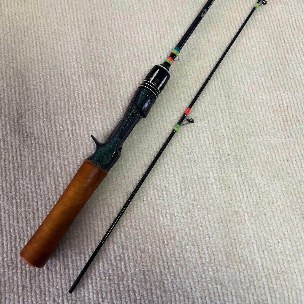 Ultra-Light Carbon Mackerel & Whitefish Fast Action Sliding Rod with Gun Handle