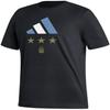 Adidas Heren Voetbal Argentinië 2022 Wereldkampioen 3-Sterren T-shirt (as1, Alpha, m, Normaal, Normaal, Zwart)