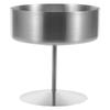 400Ml Stainless Steel Footed Dessert Cup Elegant Ice Cream Bowl Sturdy Metal Serving Bowl for Parties Casual Formal Dining