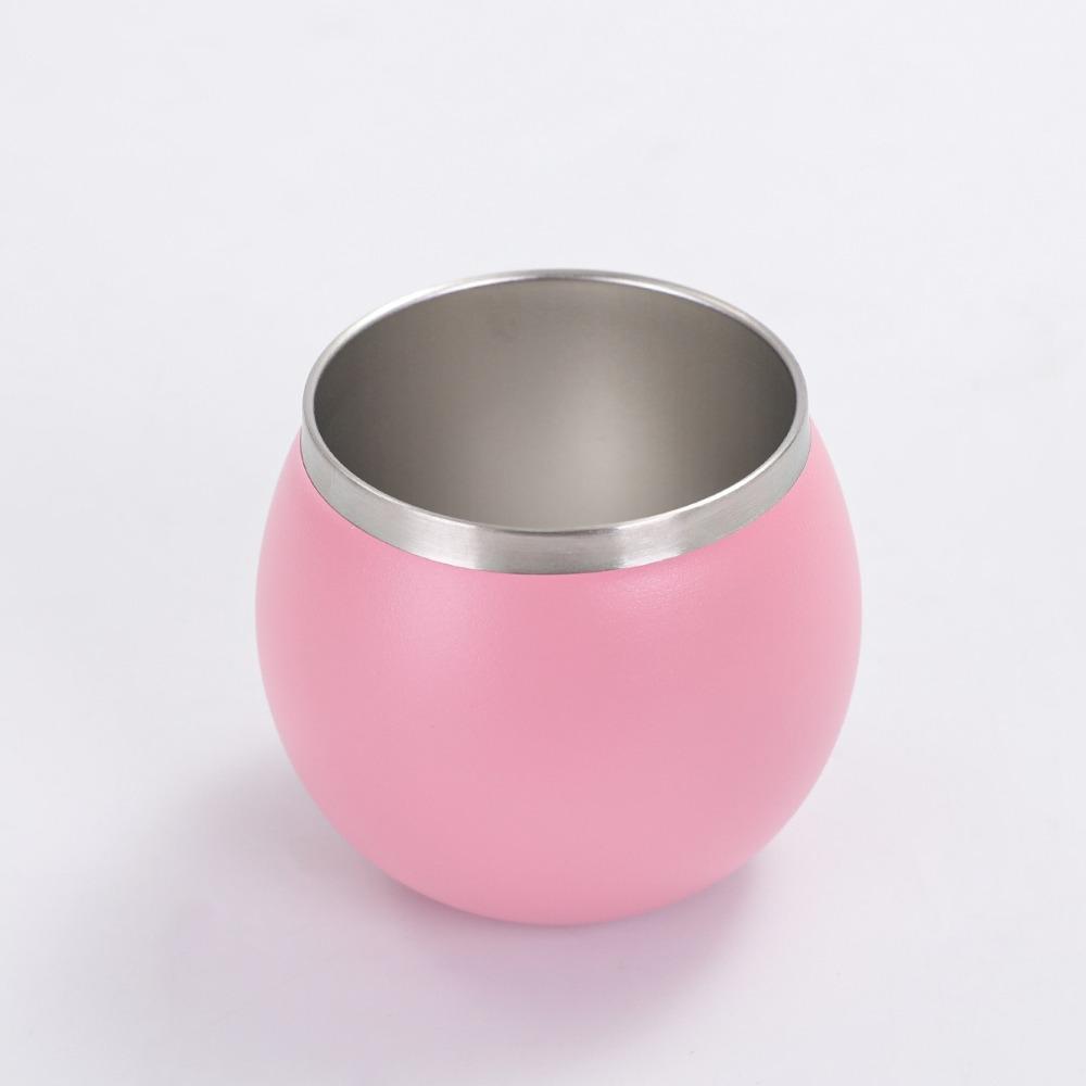 180ml Tumbler Portable Egg Cup Cute Stainless Steel Cup Unisex
