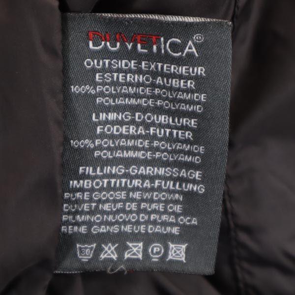 DUVETICA Long Sleeve Down Jacket 46 Black Series Men's Used